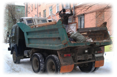 Movers Киев - Вывоз строймусора Камаз Киев